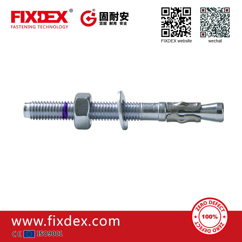 Steel expansion anchors