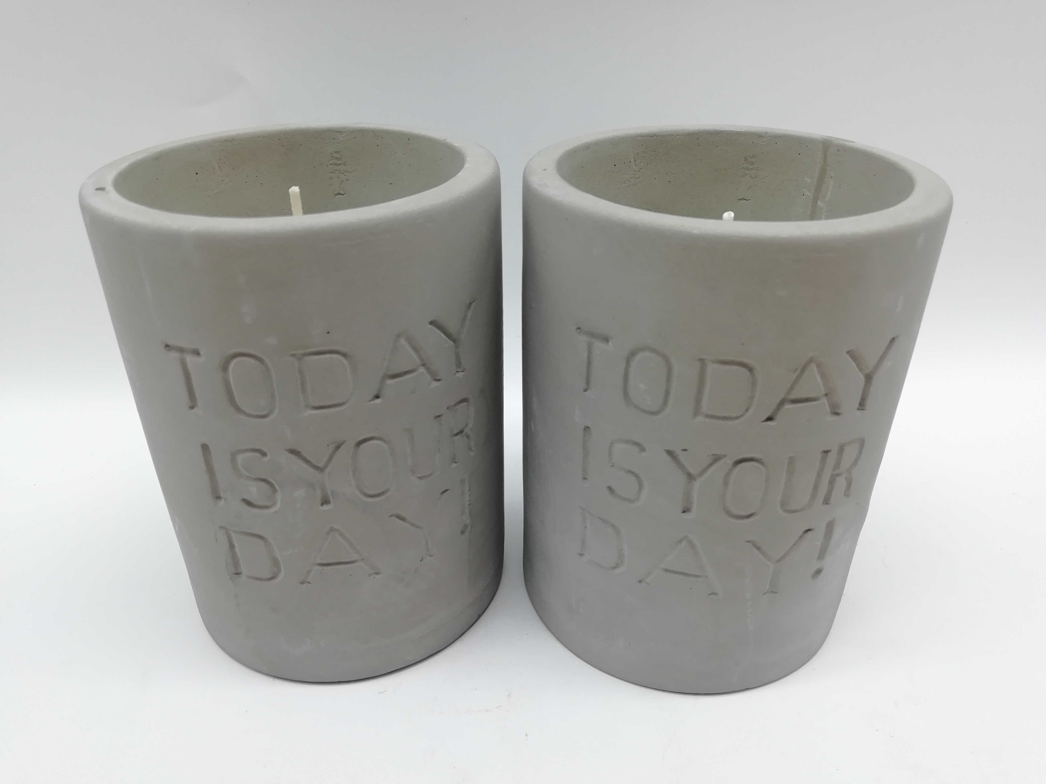 Custom made Luxury Scented Cement Candle