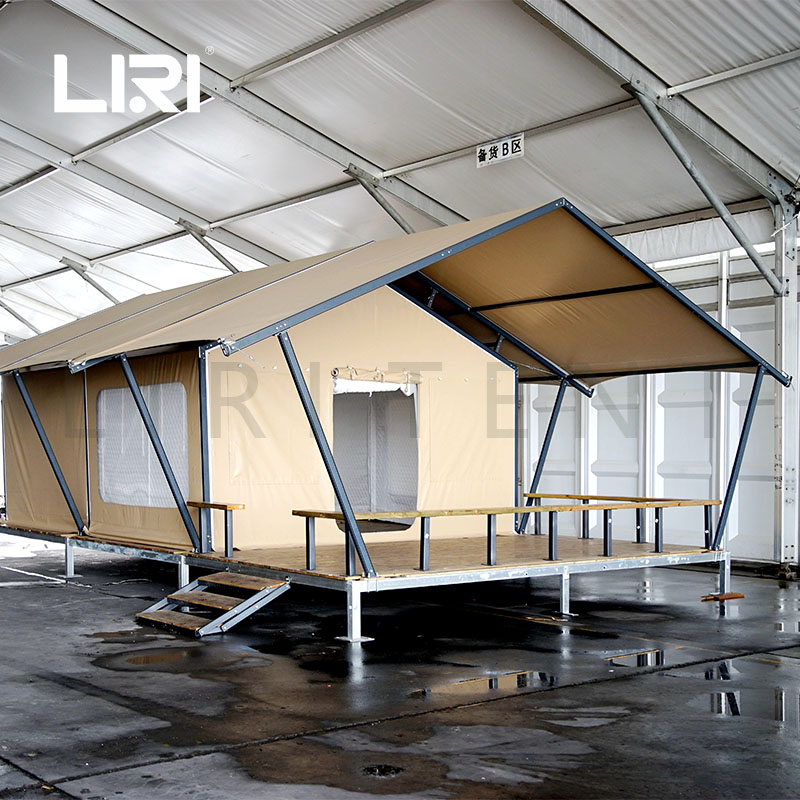 Luxury Steel Safari Hotel Desert Nomadic Tent for Camping