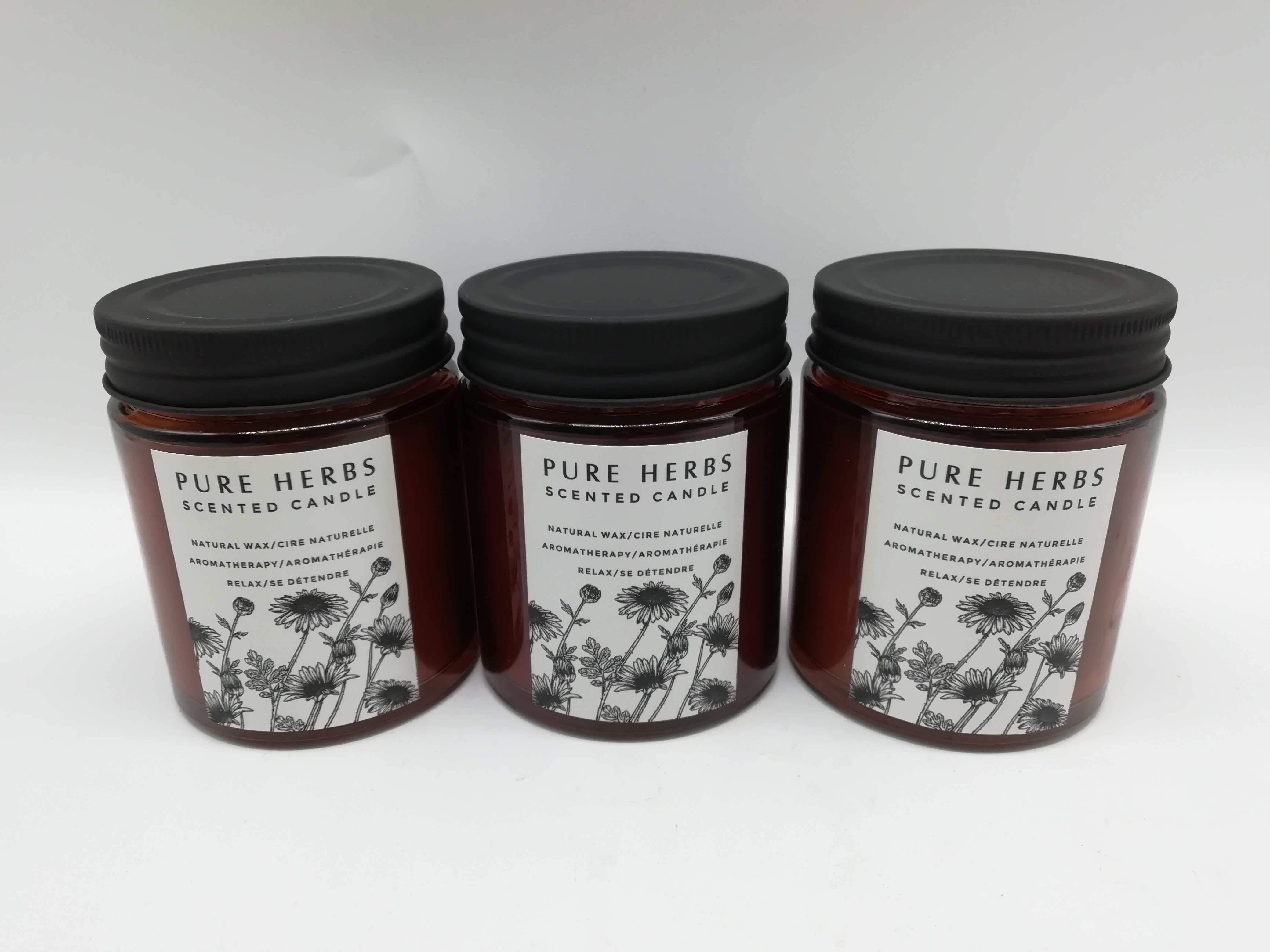 China Factory Customized Natural Soy Wax Scented Candles