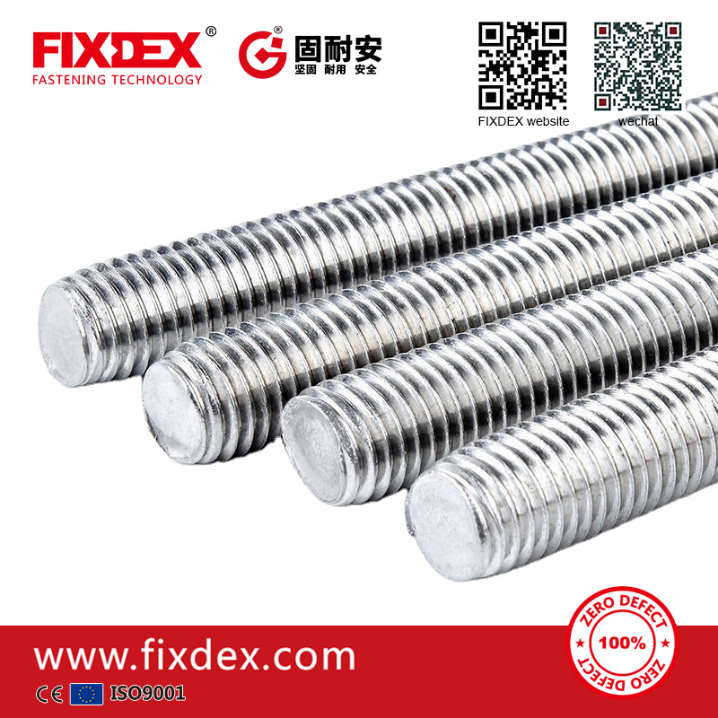 304 stainless steel threaded rod