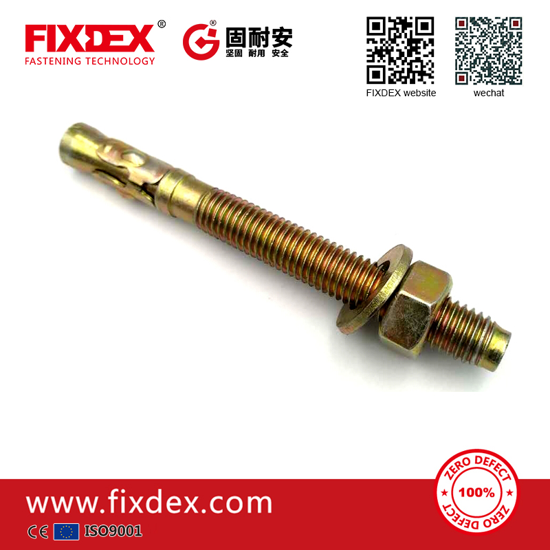 standard size high quality expansion wedge anchor bolt