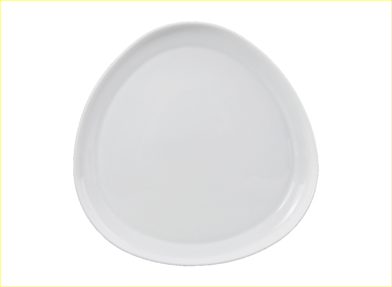 Opal Glass Opal Glassware Flat Plate Dinner Plate Heart Flat Plate 8'
