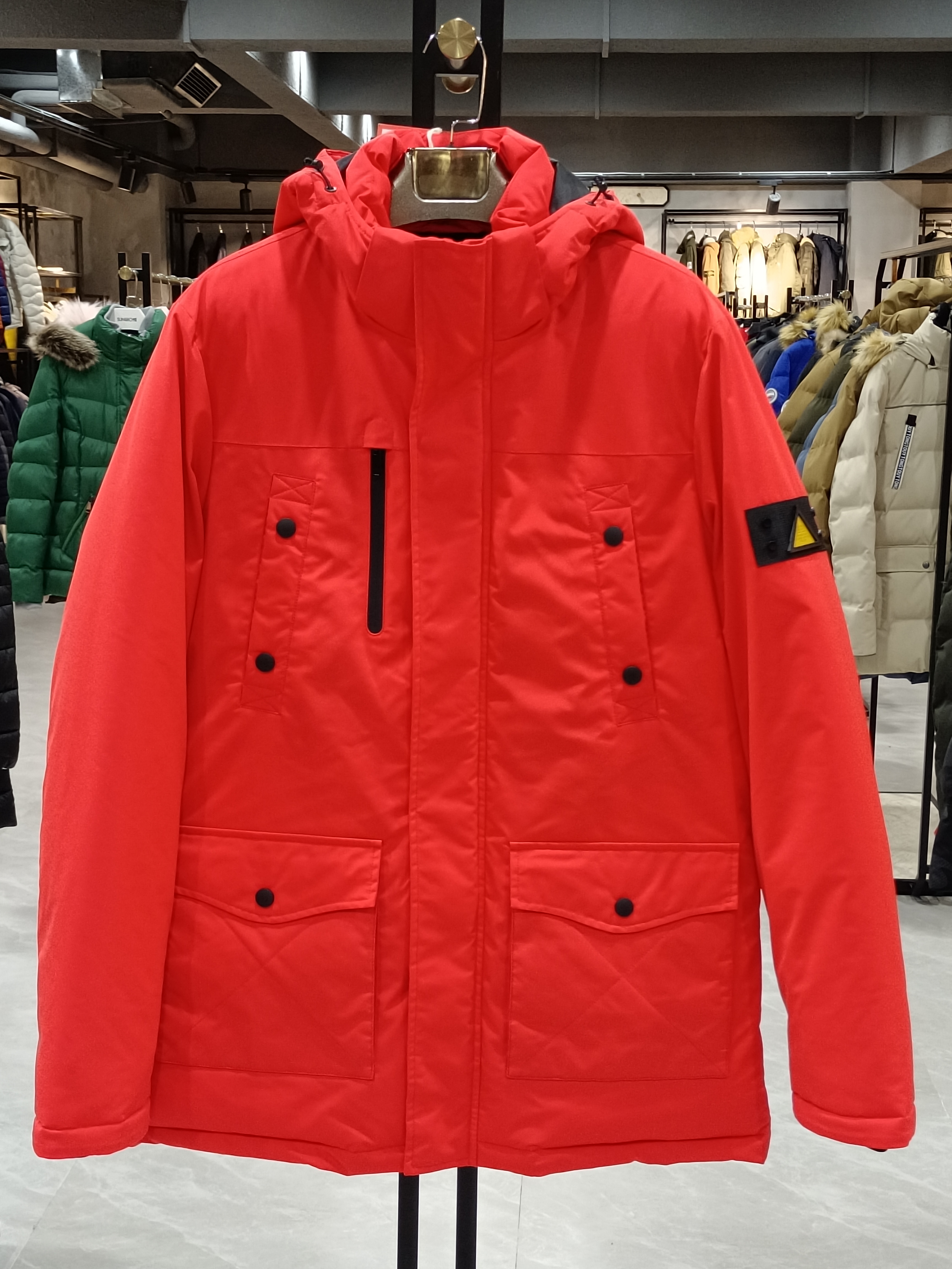 Men's padded jacket