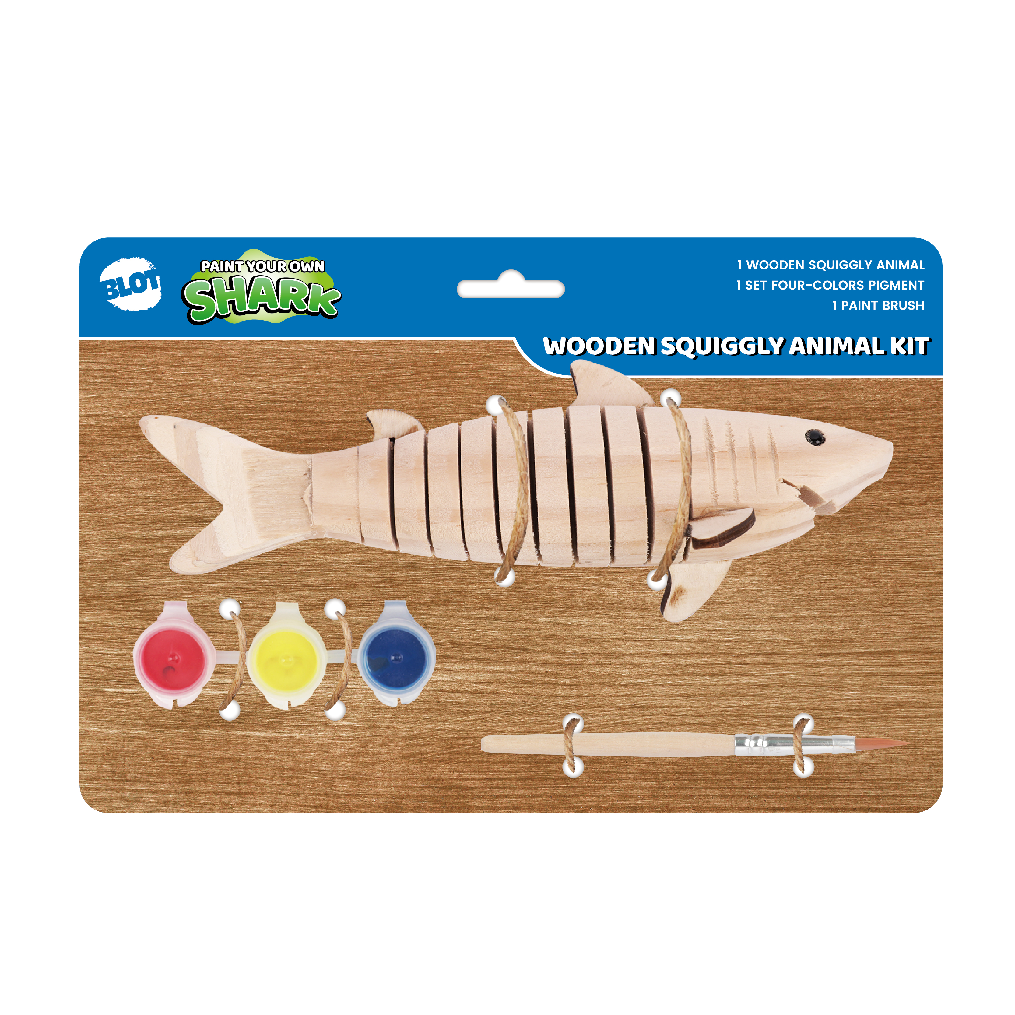 Wooden Squiggly Animal Kit