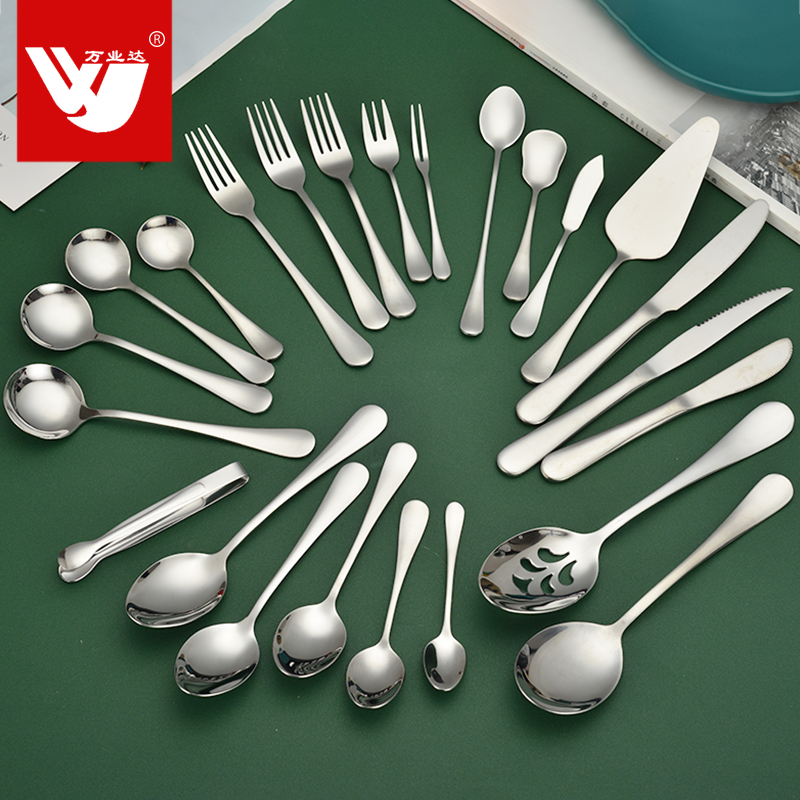 Mirror polish classic stainless steel cutlery set
