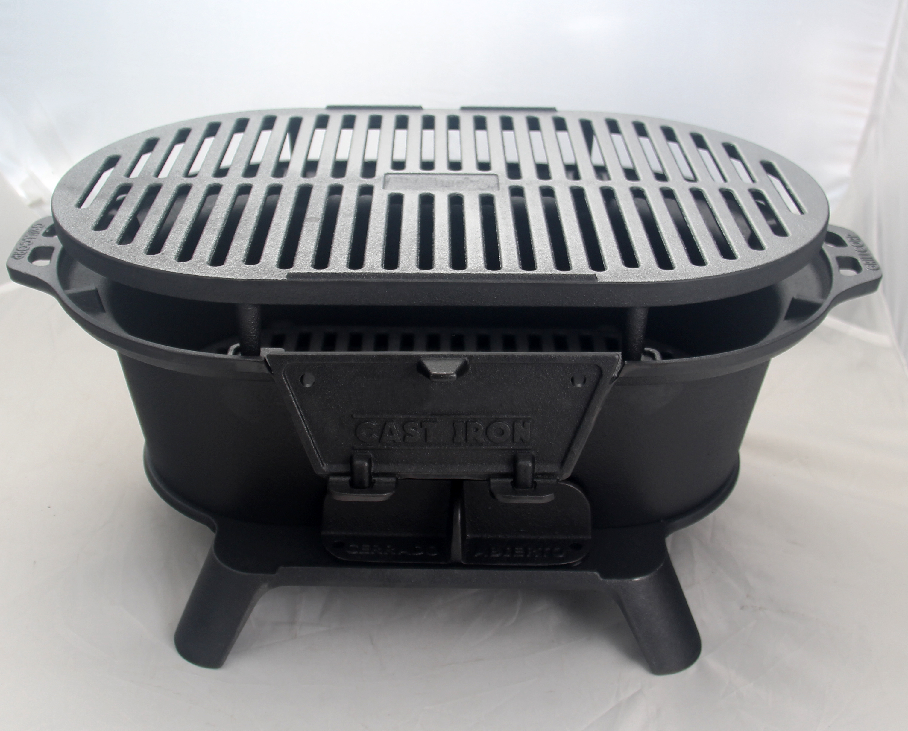 Cast Iron Hibachi Style Charcoal Grill