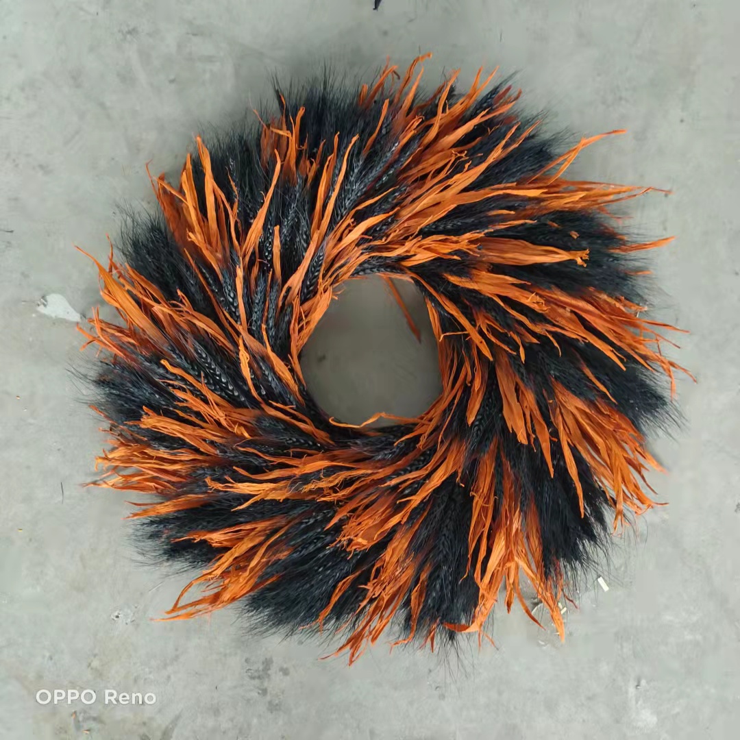 Wheat wreath millet wreath