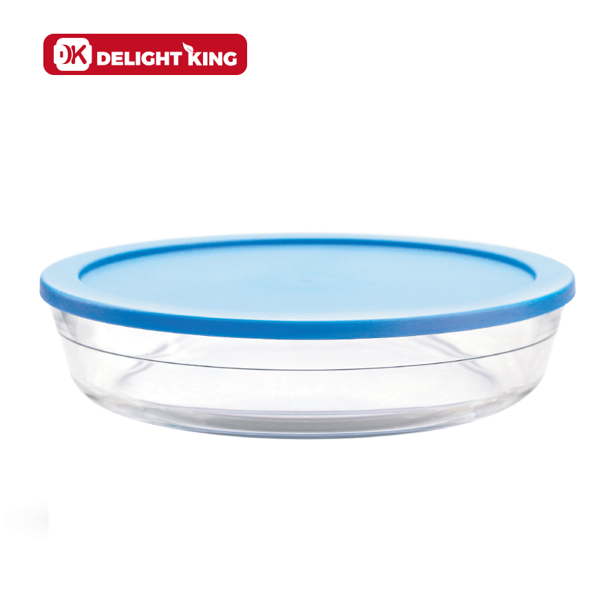 Heat resistant borosilicate glass bakeware cake baking tools baking dishes with lid