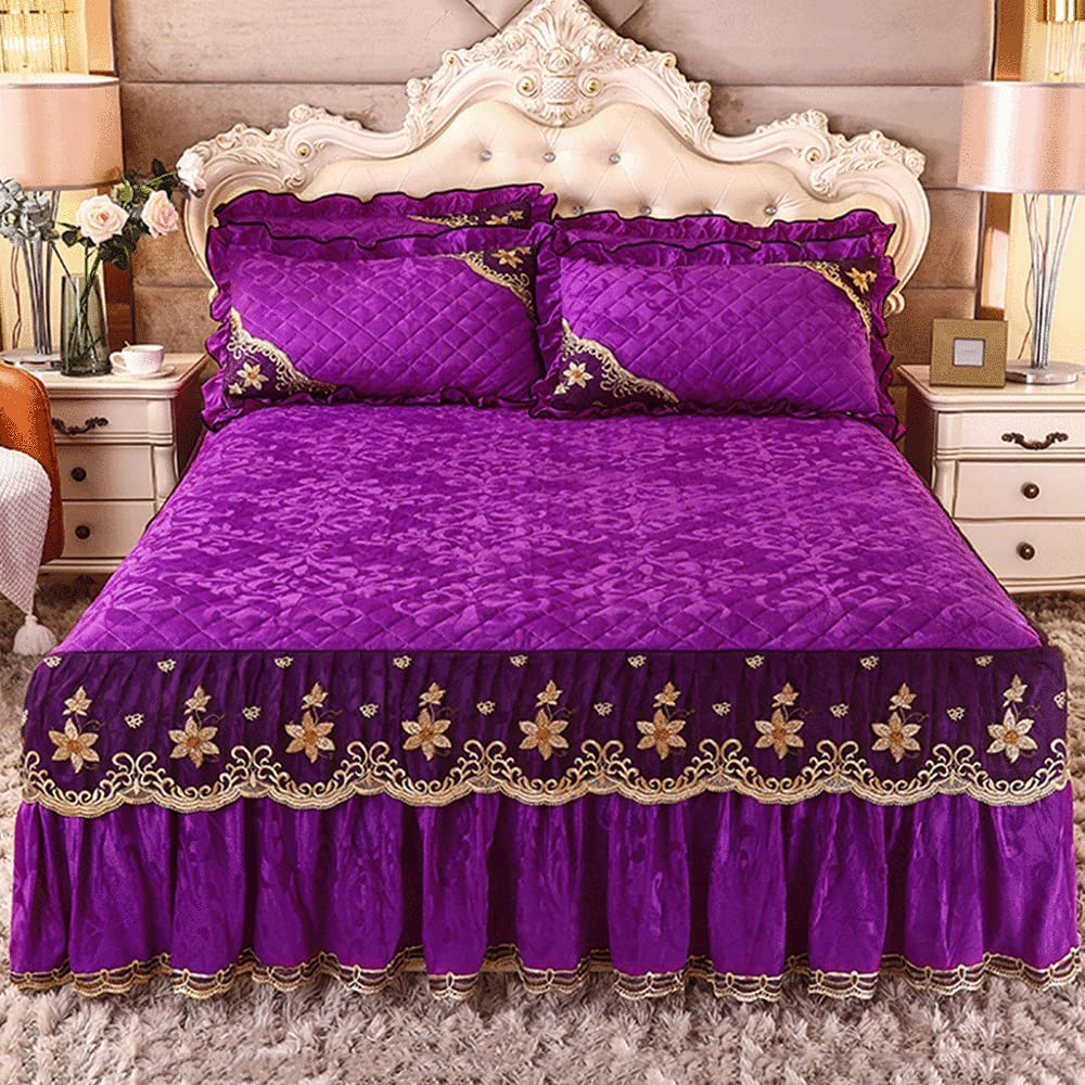 Velvet Bedskirt