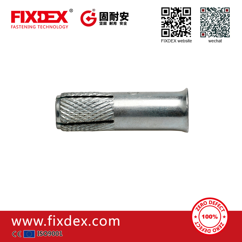 Drop in concrete anchors