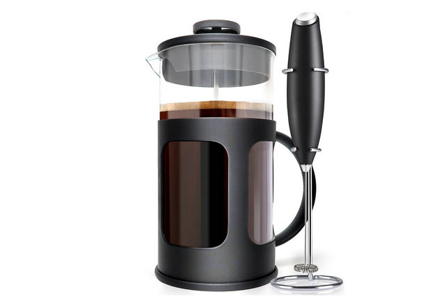 Milk Frother, Handheld Foam Maker, Milk Foamer, Foamer Maker for Coffee Mixer, Milk Frother Set