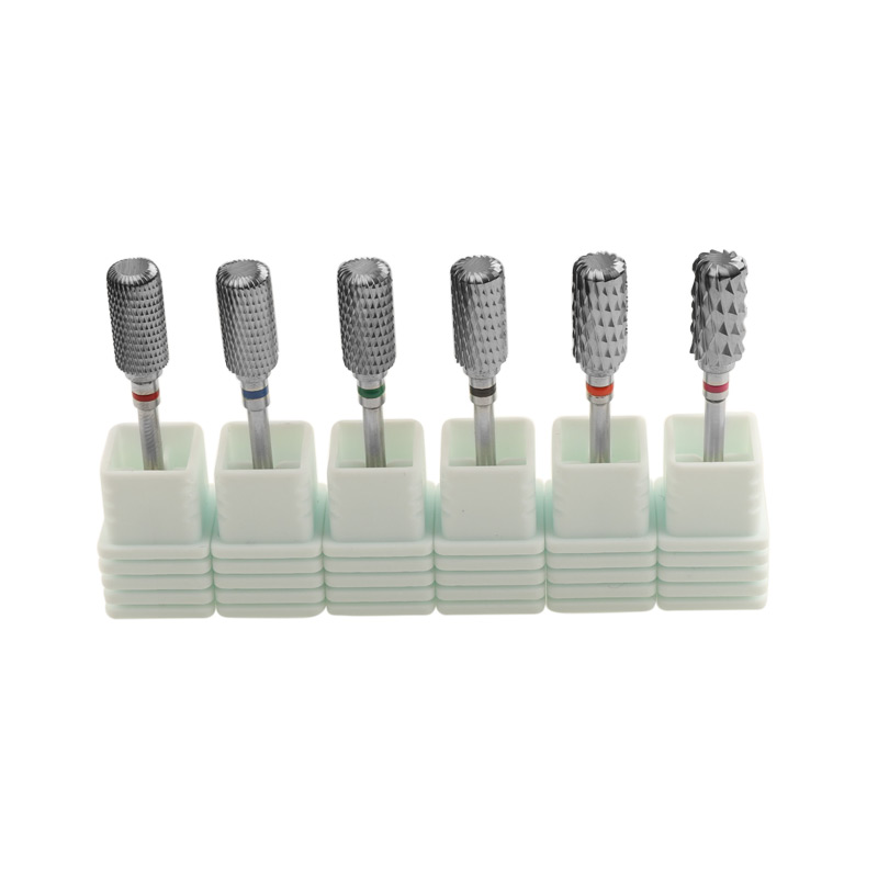 Barrel Shape Dust-Proof Carbide Nail Drill Bit