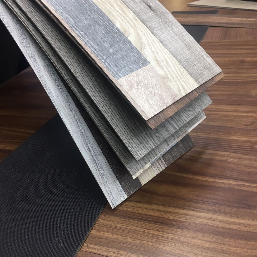 Cheap pisos laminados plastic flooring sheet dry back luxury vinyl Tile lvt flooring
