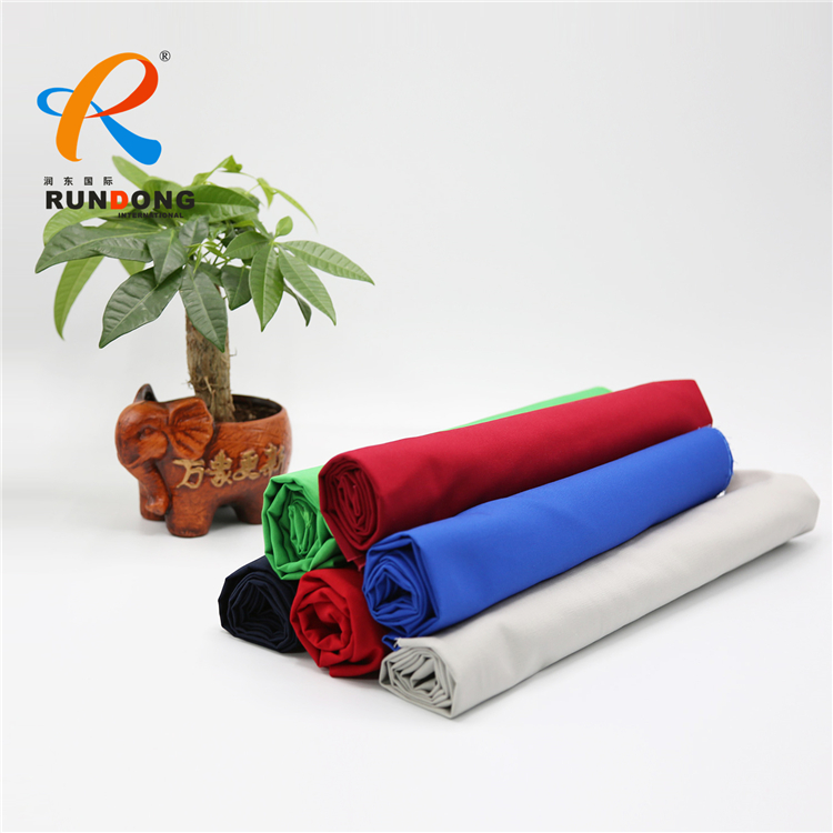 shandong rundong textile hot-selling 100% cotton workwear fabric