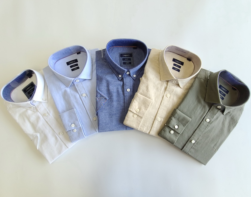 Men's shirt, linen shirt