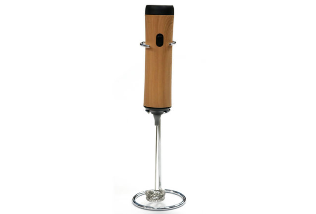 Milk Frother, Handheld Foam Maker, Milk Foamer, Foamer Maker for Coffee Mixer, Milk Frother with stand