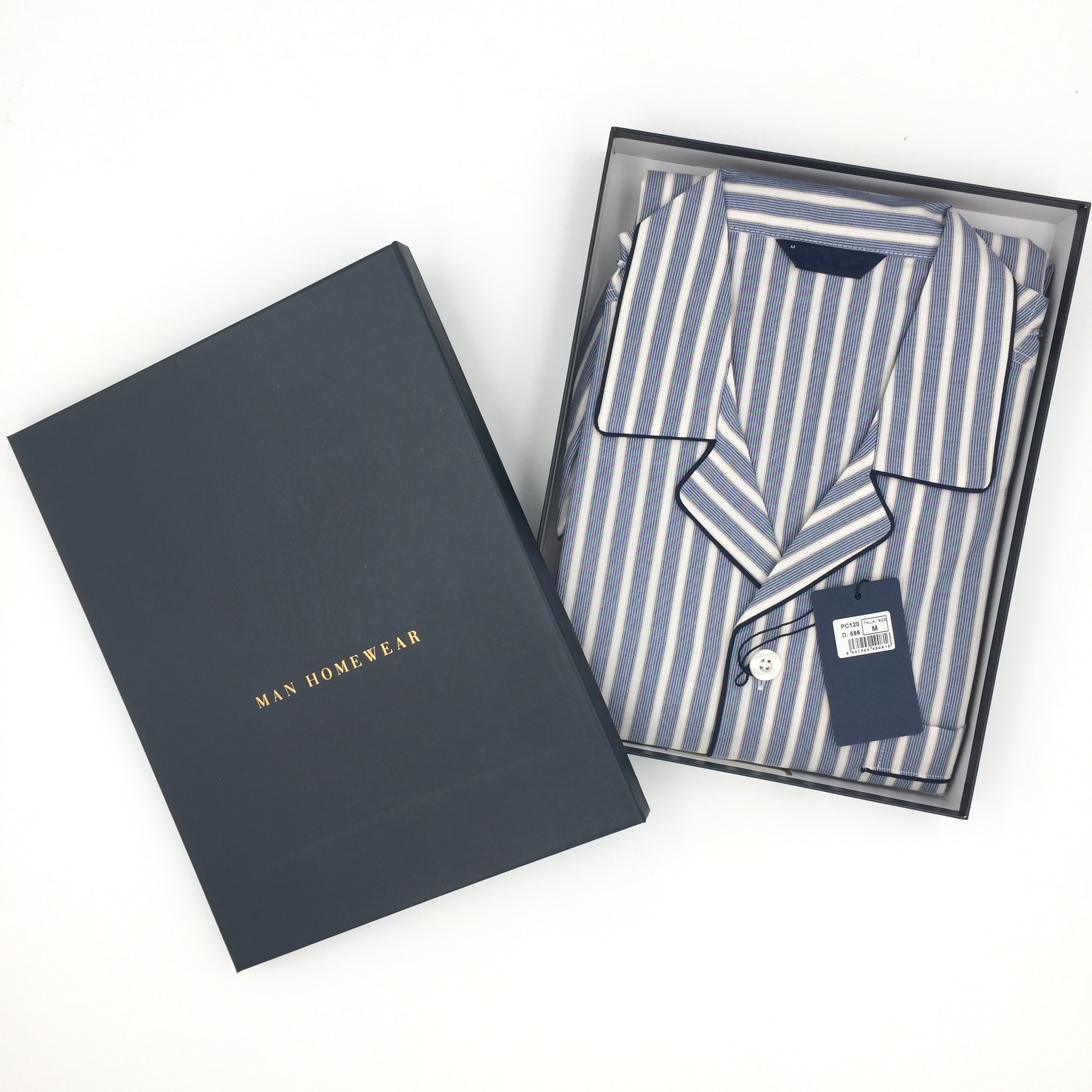 100% cotton men's woven pajamas