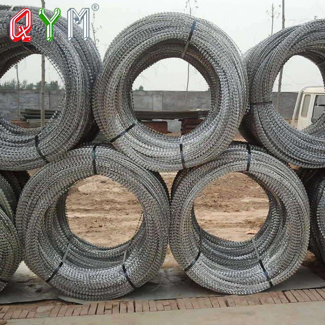 Concertina razor wire