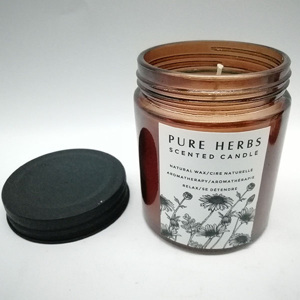Natural soy wax luxury scented candles