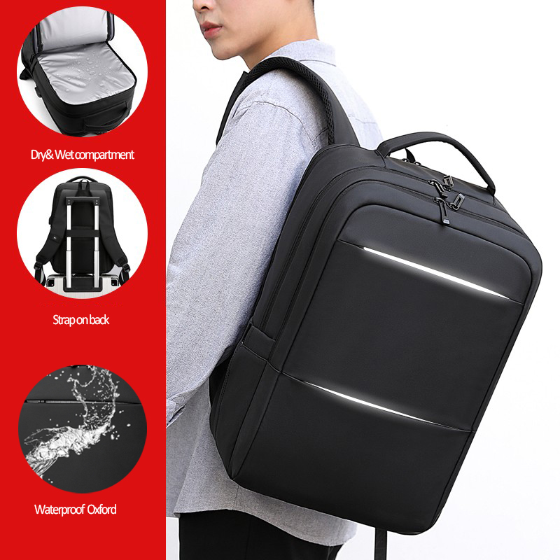 2021 New Design waterproof backpack with USB Port