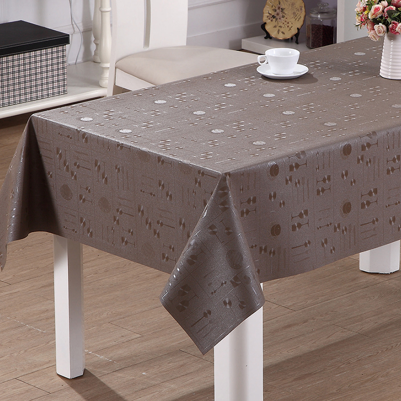 Pearlescent Table Cloth with polyester backing