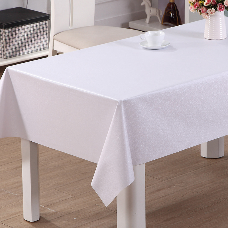 Pearlescent Table Cloth with polyester backing