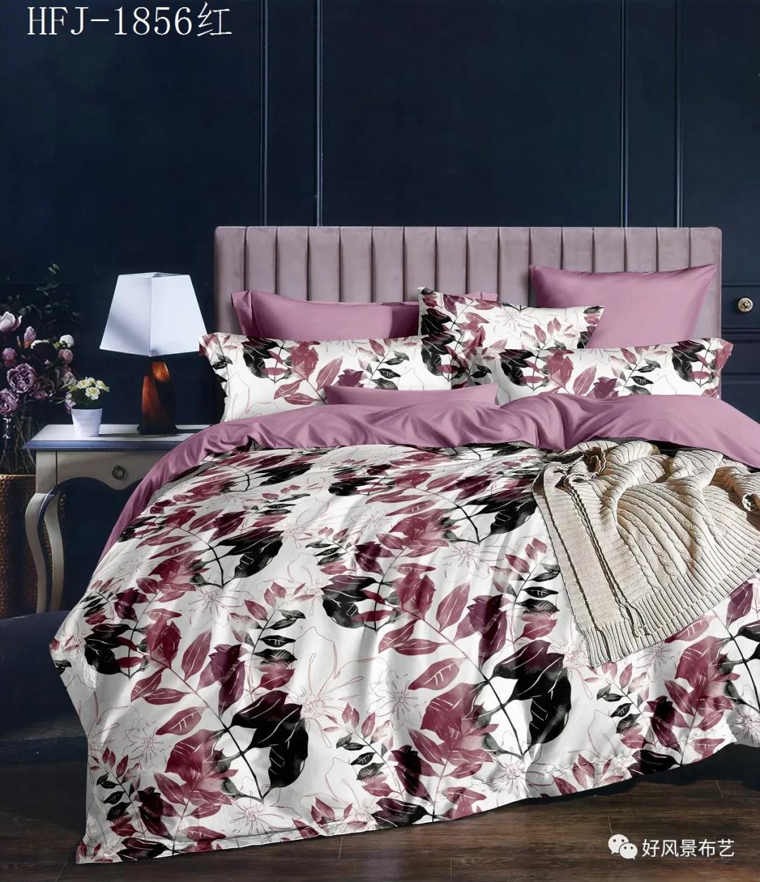 3 Pieces Soft Washed Microfiber Comforter Set printed color