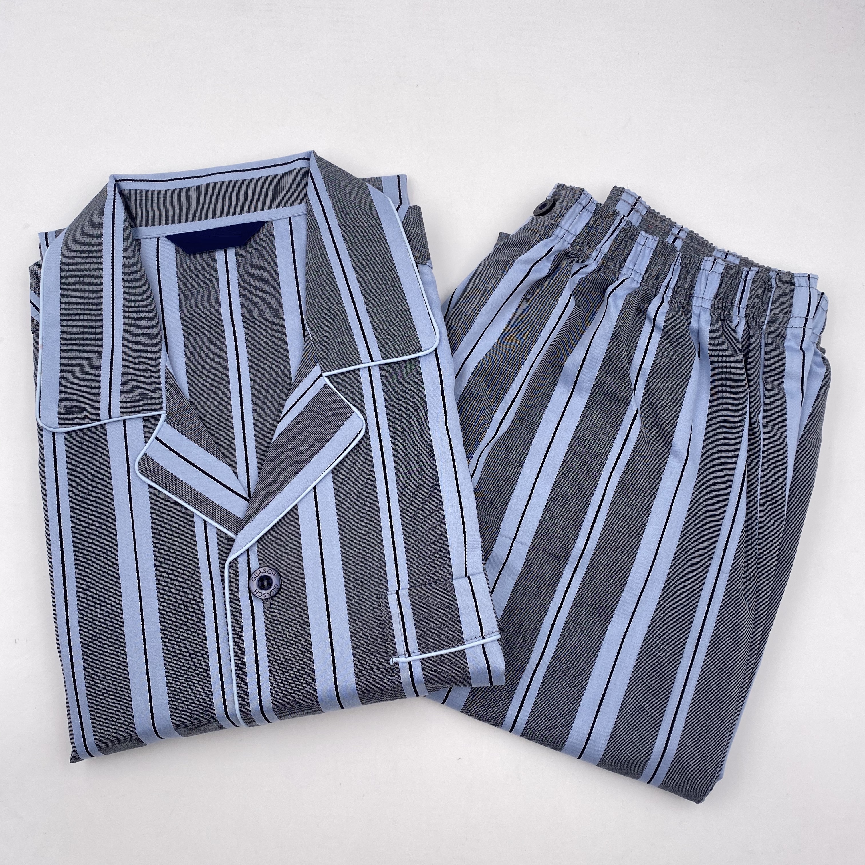 100% cotton men's woven pajamas