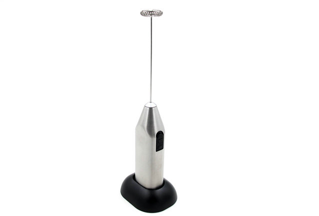 Milk Frother, Handheld Foam Maker, Milk Frother with base