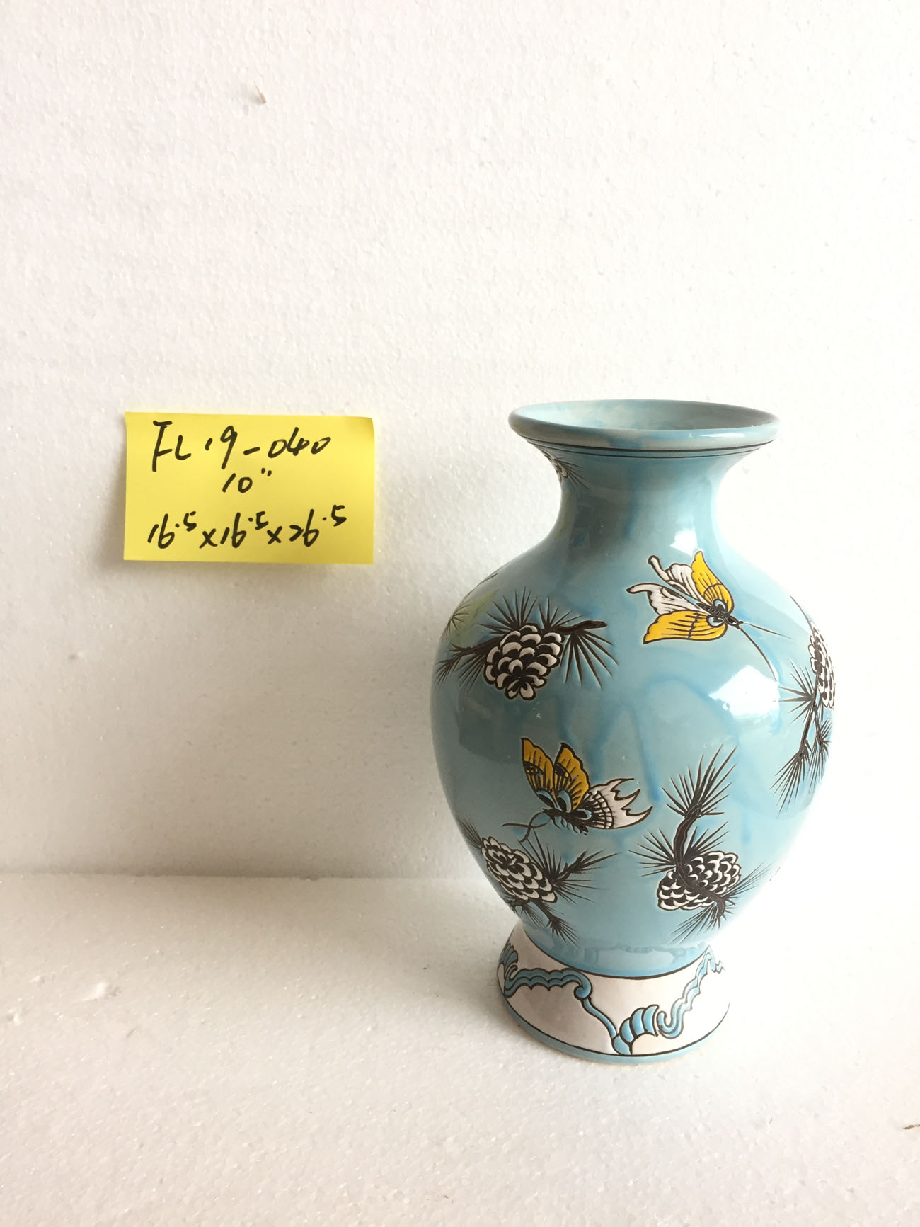 10" Ceramic Vase
