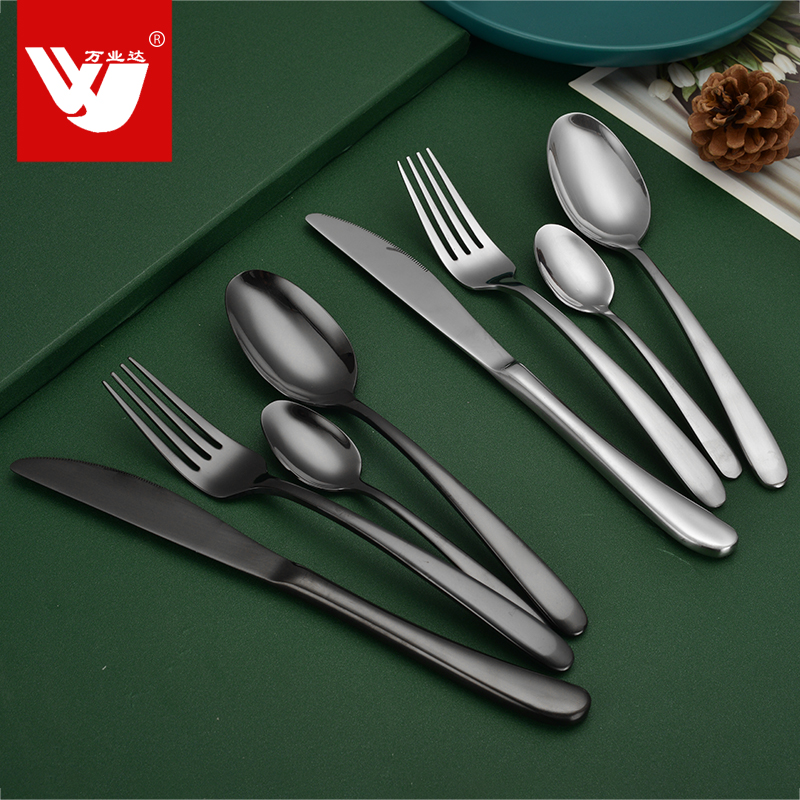 High end stainless steel cutlery