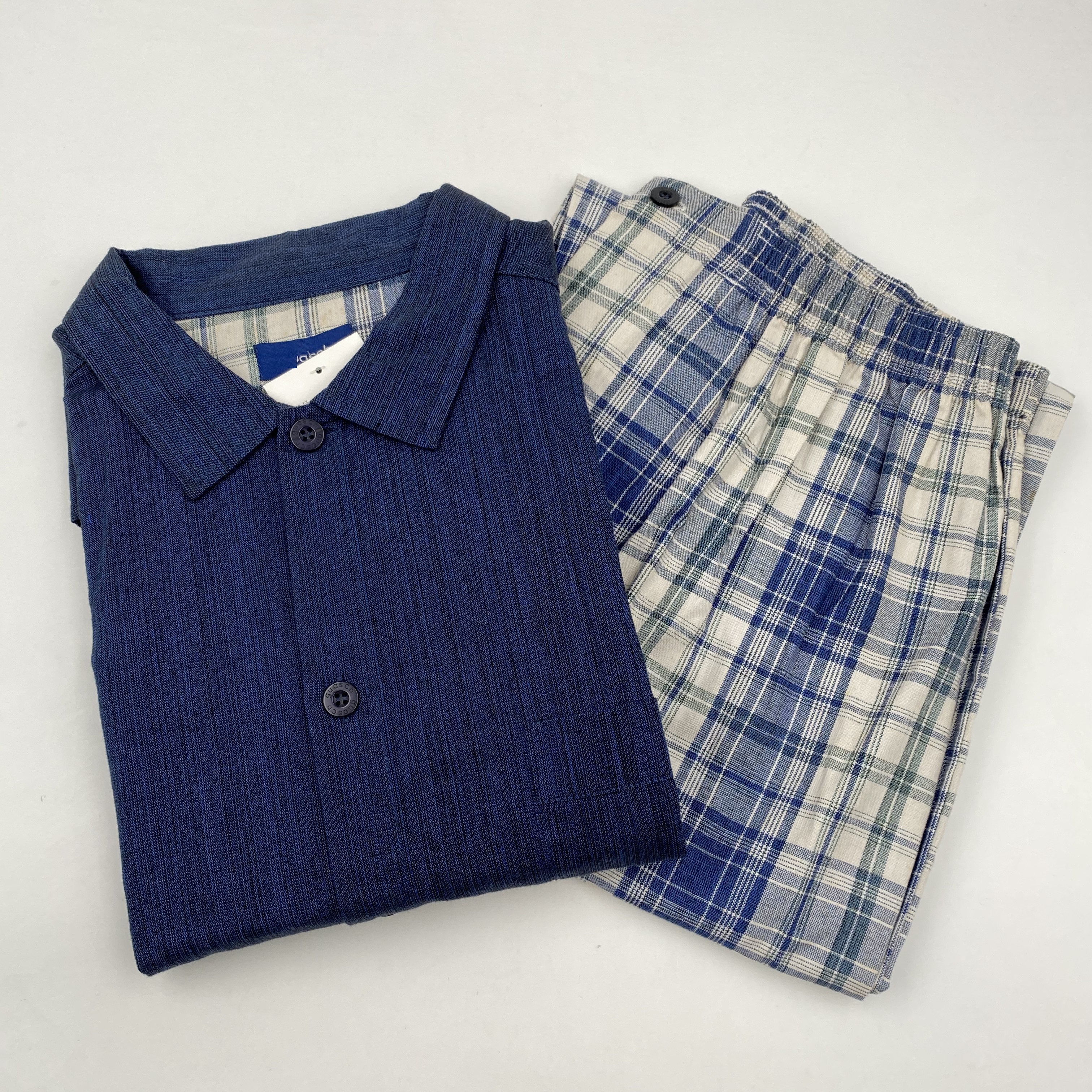 100% cotton men's woven pajamas