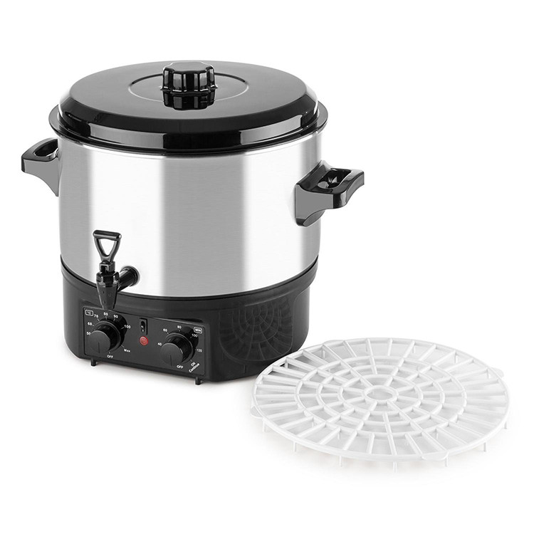 stainless steel wax melter with Tap 2000W 27 Liter voume EH-200SS