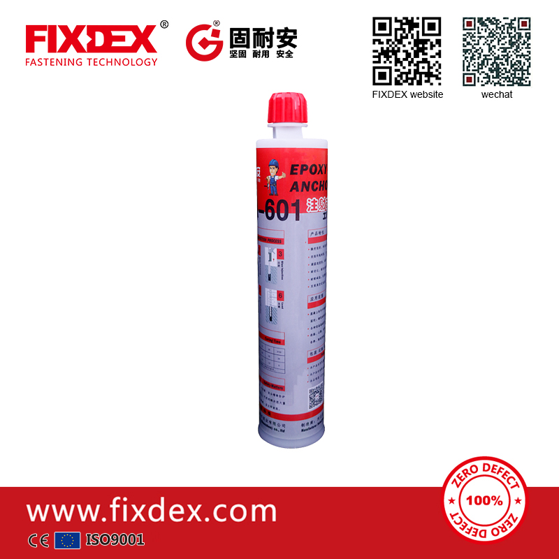 Construction glue injection epoxy chemical anchor