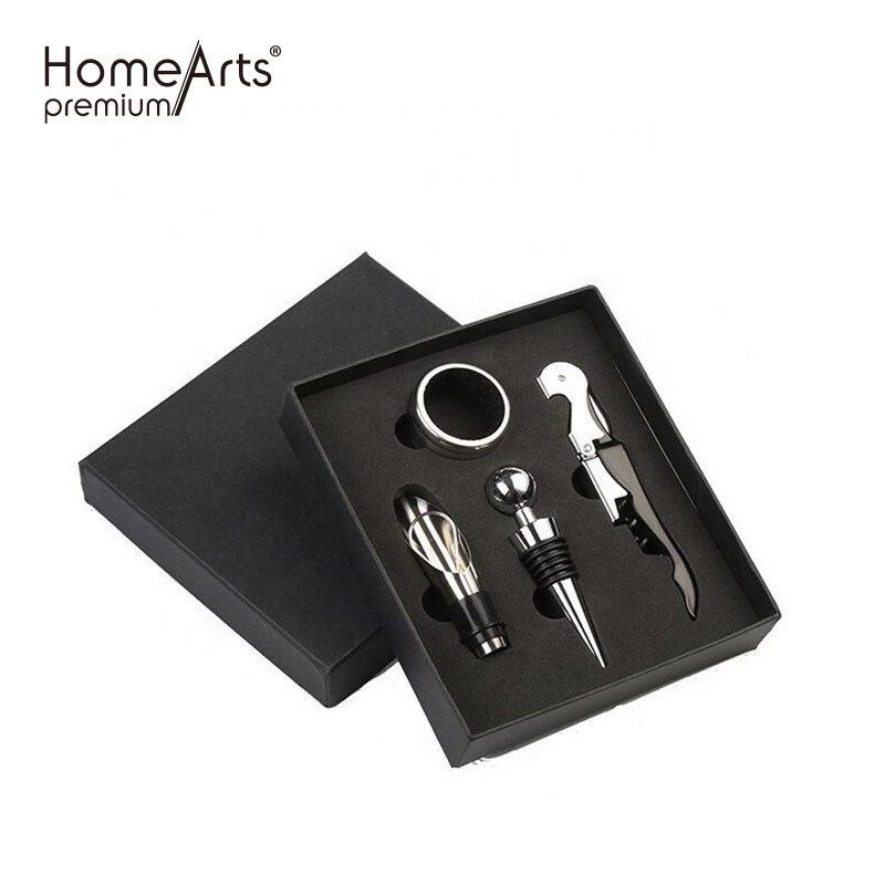 Stainless Steel Wine Opener Tool 4pcs Set