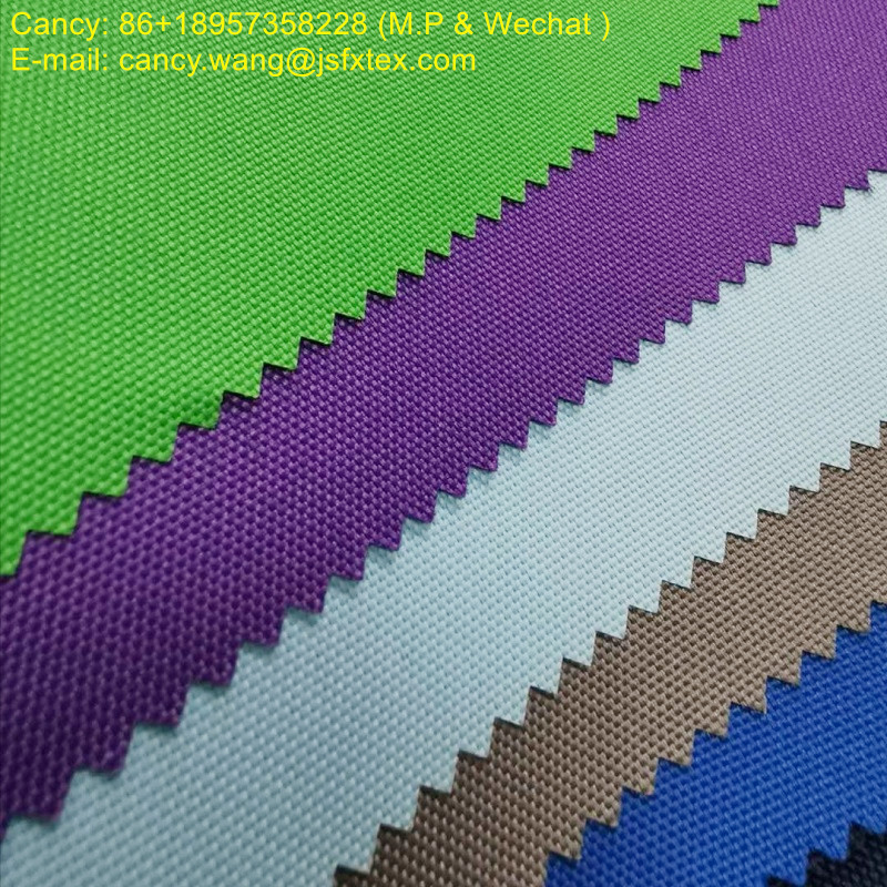 500d*500d Dty Oxford Fabric Pa Coated