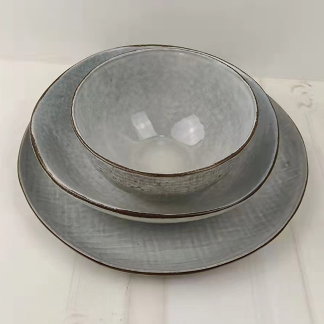 Cloth stripe series tableware