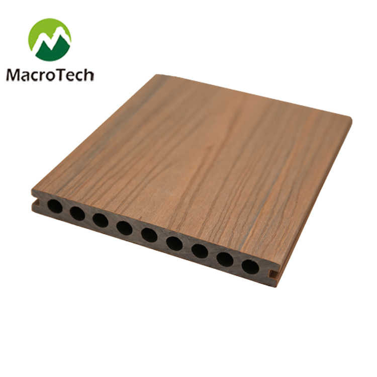 200x23mm High quality resistant plastic wood teak decorative board composite environmental protection WPC floor deck
