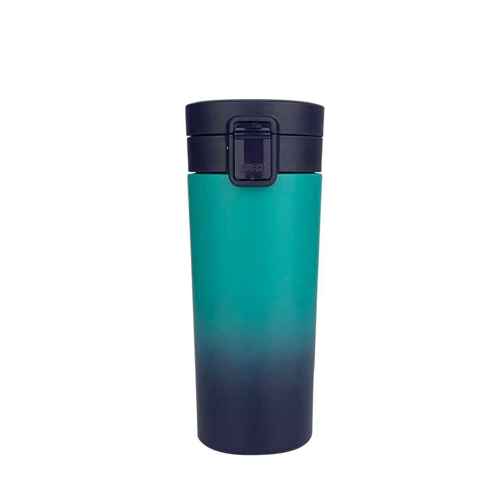 AAAAA Vacuum Insulated Tumbler Coffee Travel Mug with flip open Lid Stainless Steel 400 ml 14 oz