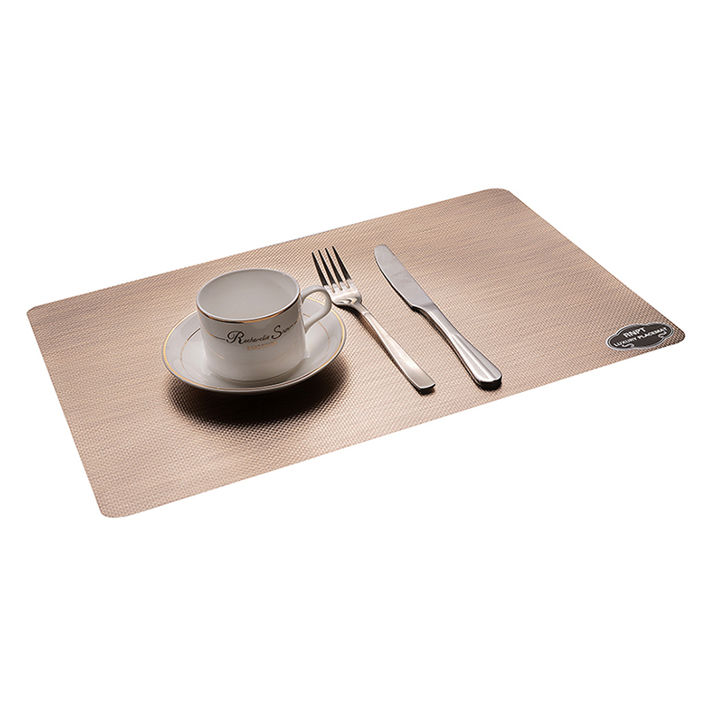 Brushed Metallic Placemat.