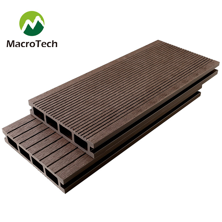150x25mm square hole double-sided slot decorative board wood plastic composite floor
