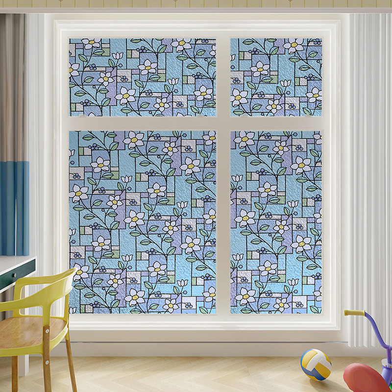 2D printed window films