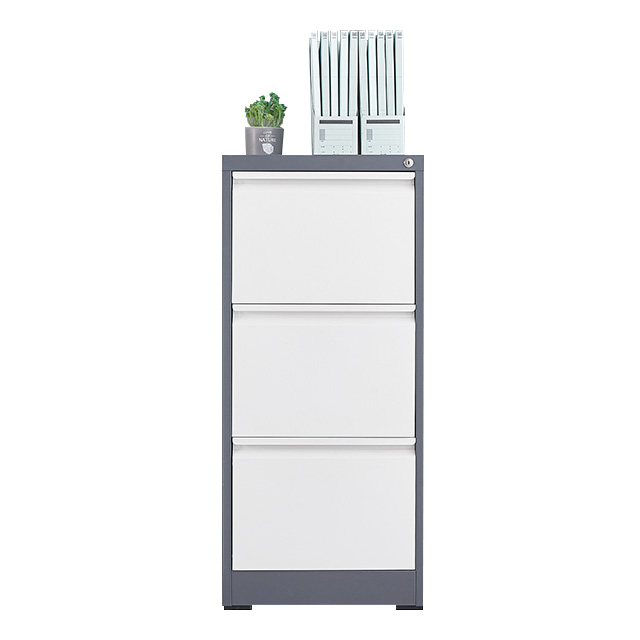metal filing cabinet ready to assemble/3 tier office filing cabinet with drawer