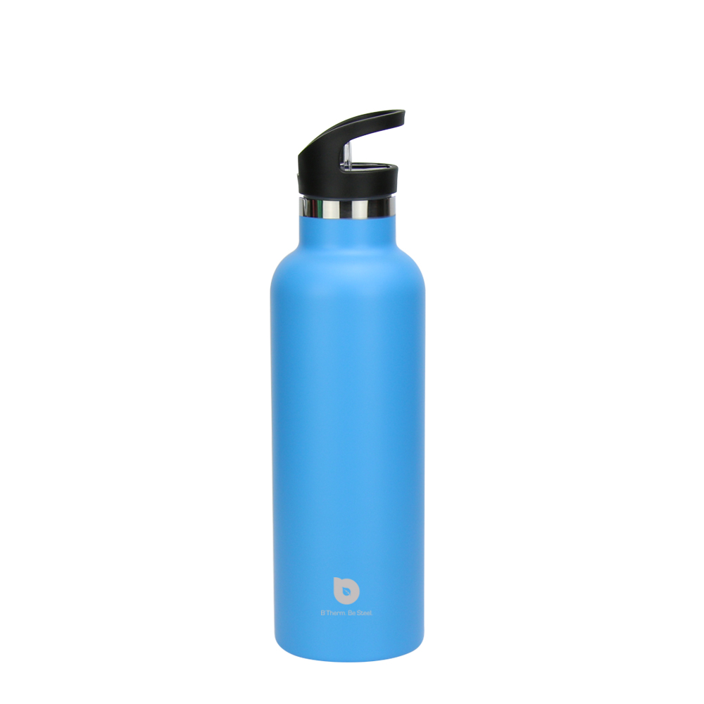 Stainless Steel Vacuum Insulated Sport Water Bottle Carabiner 750 ml 25 oz