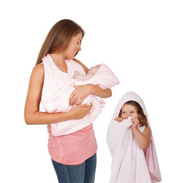 baby cotton terry hooded towel