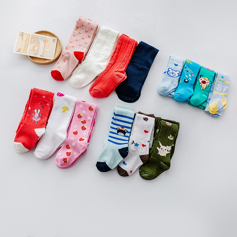 Baby Girls Tights Cable Knit Leggings Stockings Cotton Pantyhose for Newborn Infants Toddlers