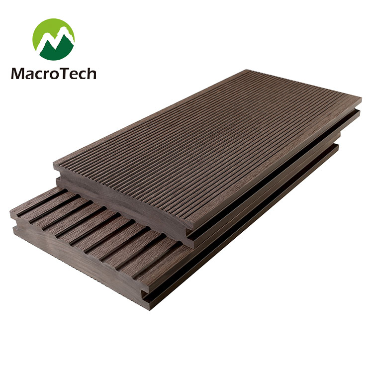 150x25mm double-sided groove solid wood plastic composite floor
