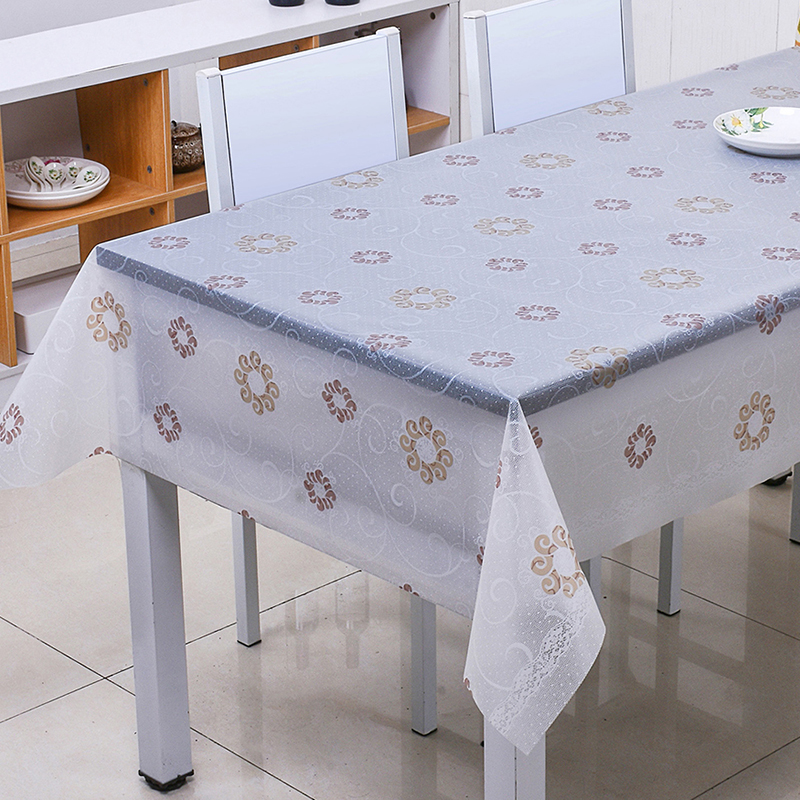 Anti-Water lace series(PVC) tablecloth