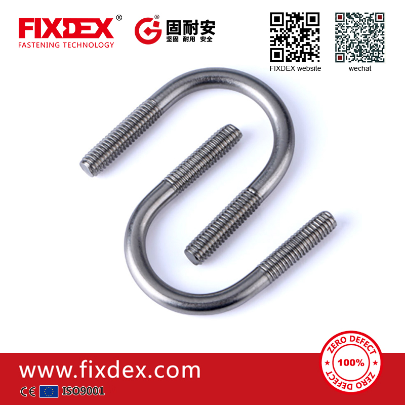 Hardware U Bolt in Zinc plated